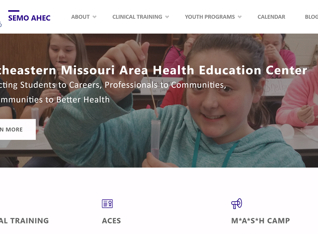 SEMO AHEC website screenshot